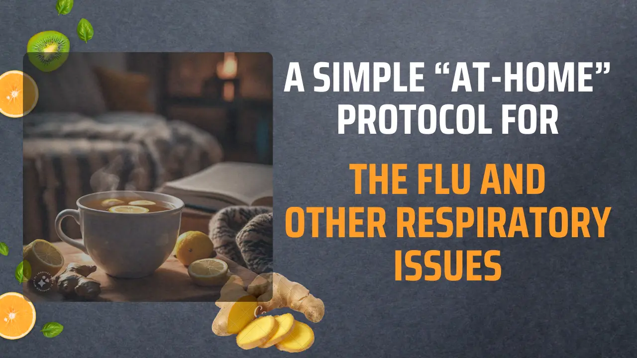 Read more about the article Home Remedies For Flu – A Simple “At-Home” Protocol for the Flu and Other Respiratory Issues