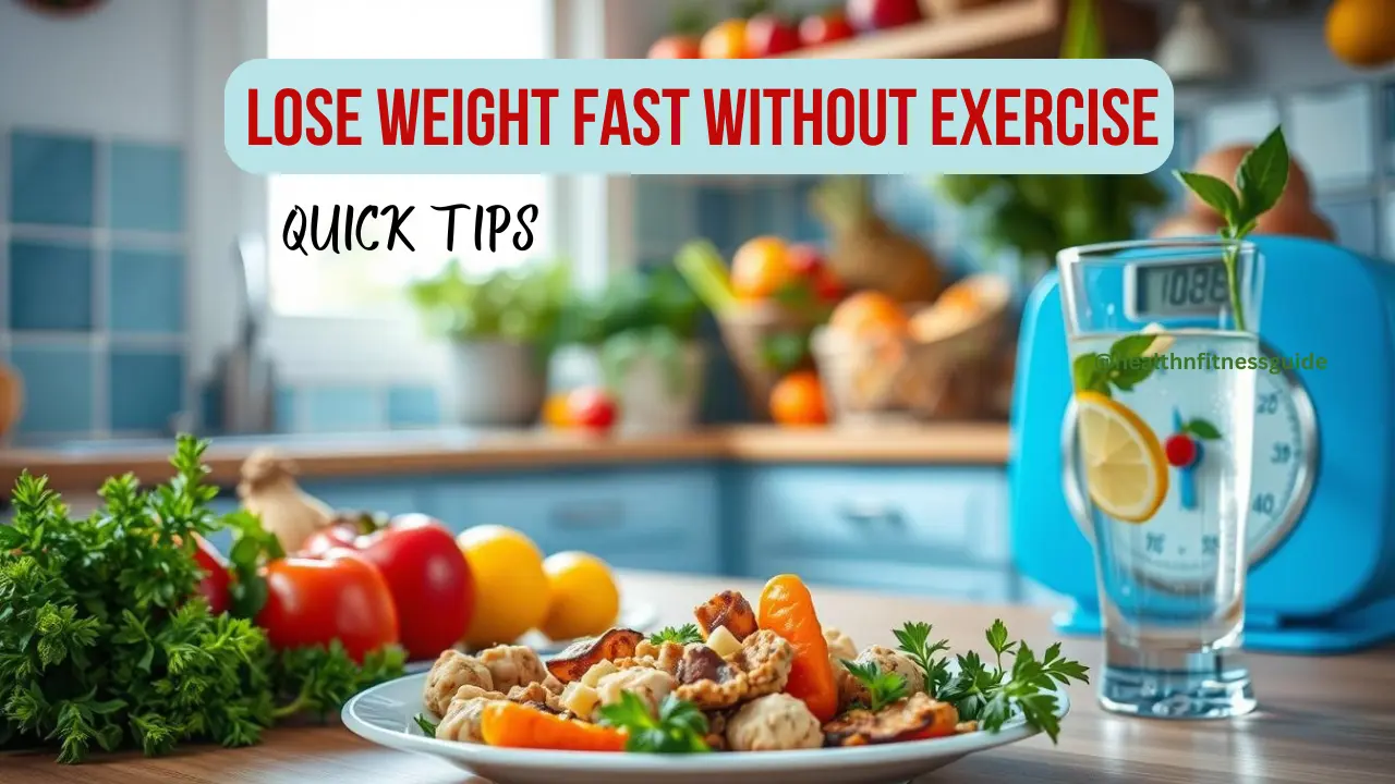 Read more about the article Lose Weight Fast Without Exercise: Quick Tips